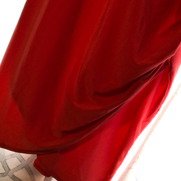 Plus Size Faux Wrap Dress - Picture 2 of 4